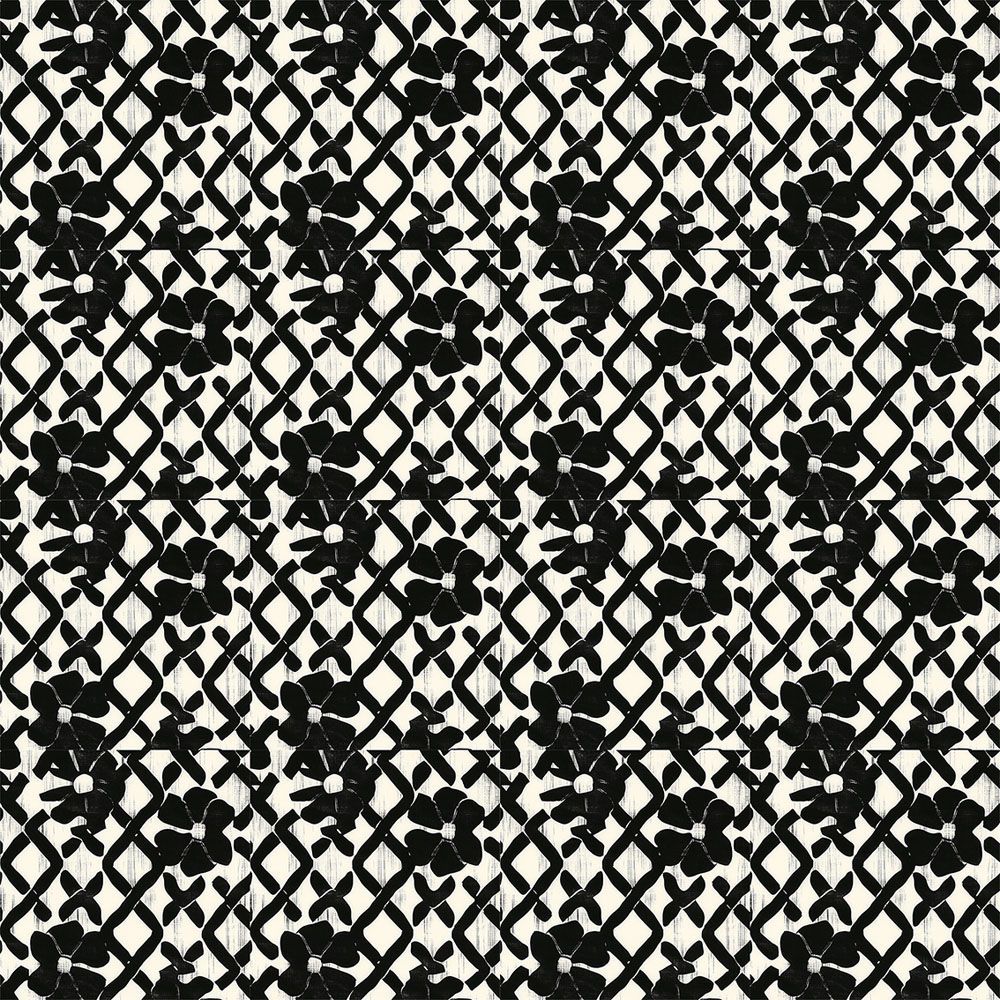 Papiers peints - Feuille de papier peint n°6 - Toledo Noir - JOLI JOUR PARIS