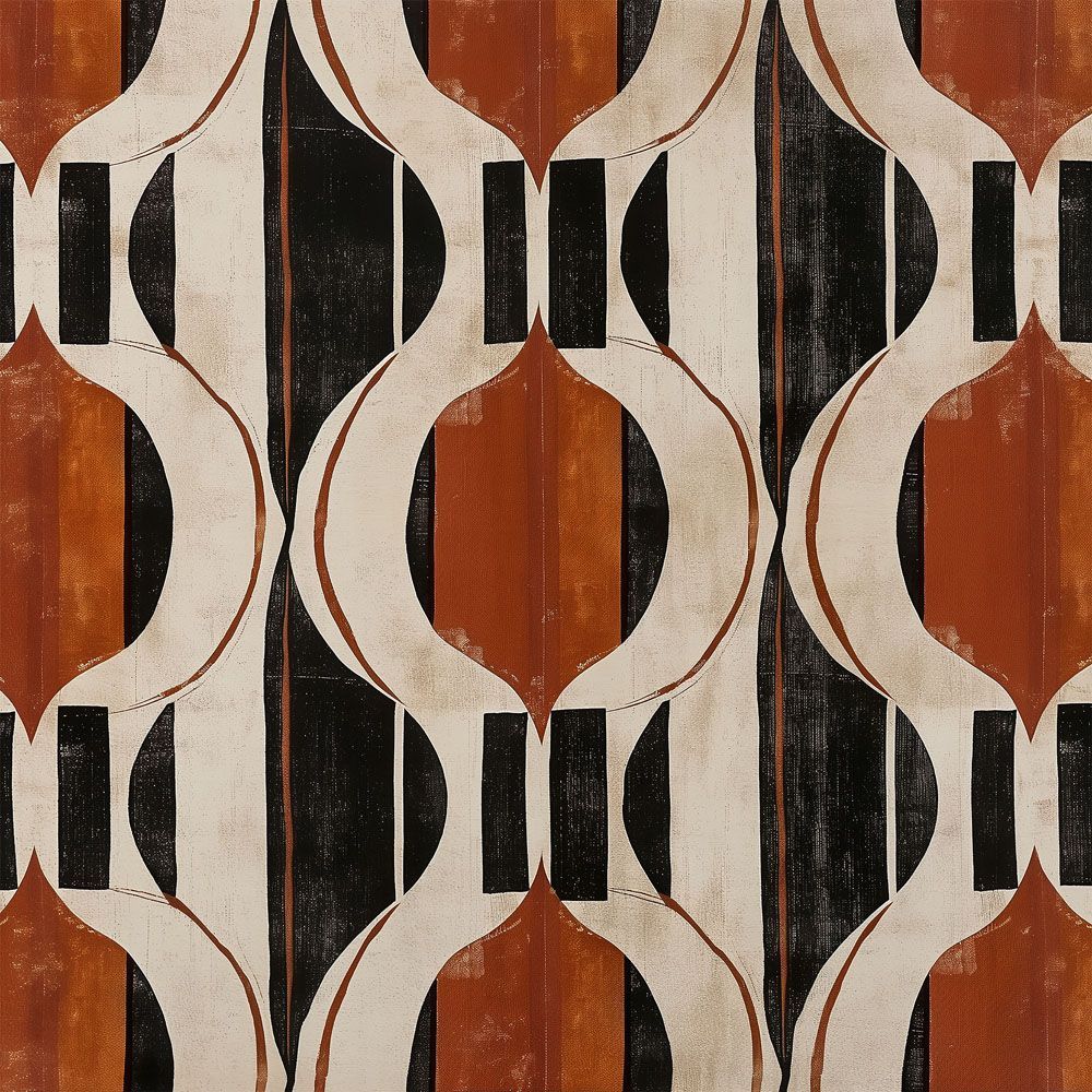 Papiers peints - Feuille de papier peint n°6 - Sienna Terra - JOLI JOUR PARIS