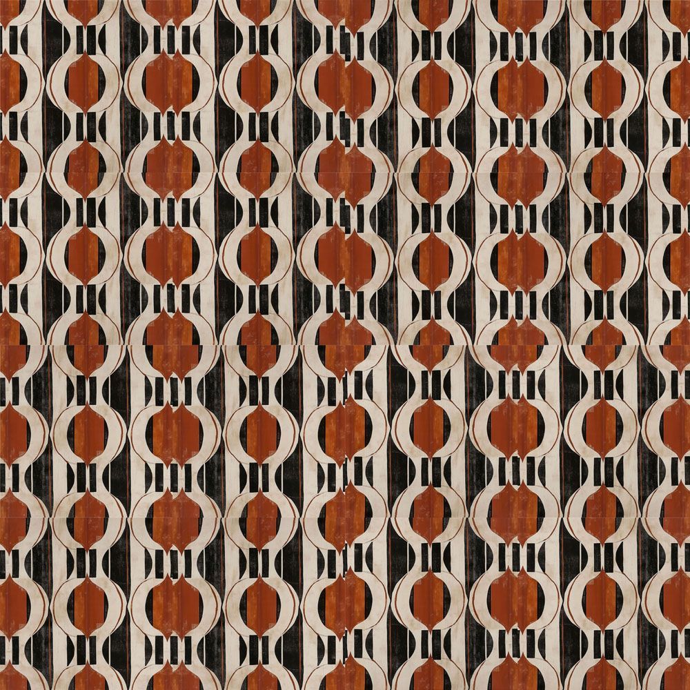 Papiers peints - Feuille de papier peint n°6 - Sienna Terra - JOLI JOUR PARIS