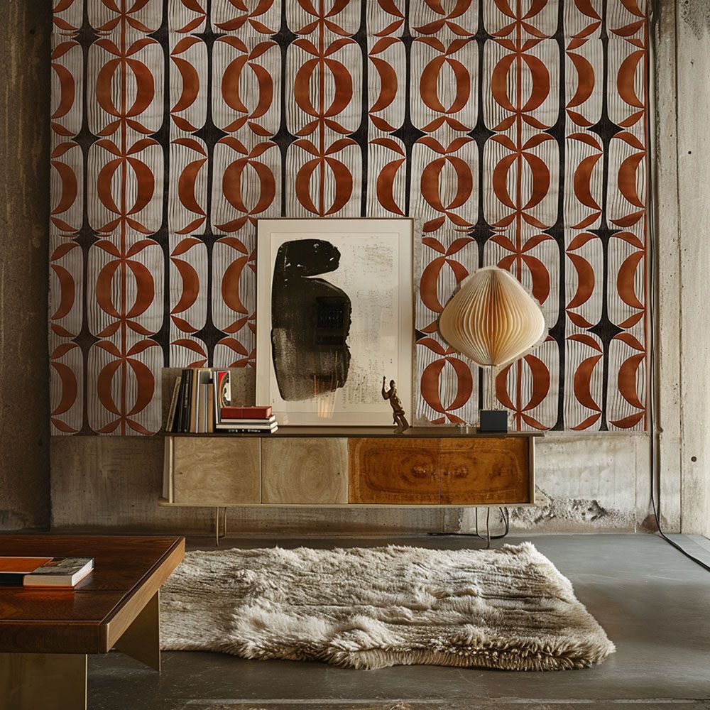 Wallpaper - Wallpaper sheet #7 - Sienna Terra - JOLI JOUR PARIS