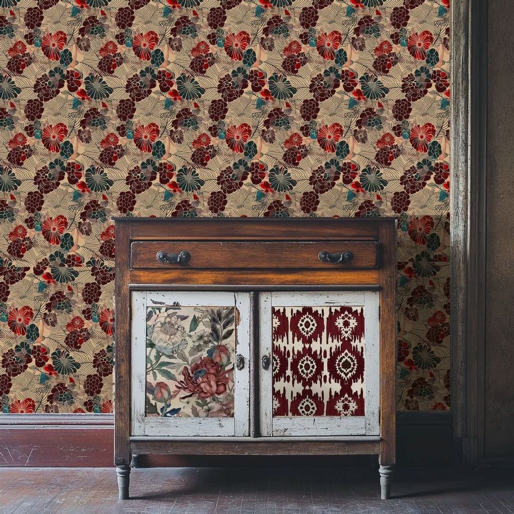 Wallpaper - Wallpaper sheet no. 14 - Vienna Herbarium - JOLI JOUR PARIS