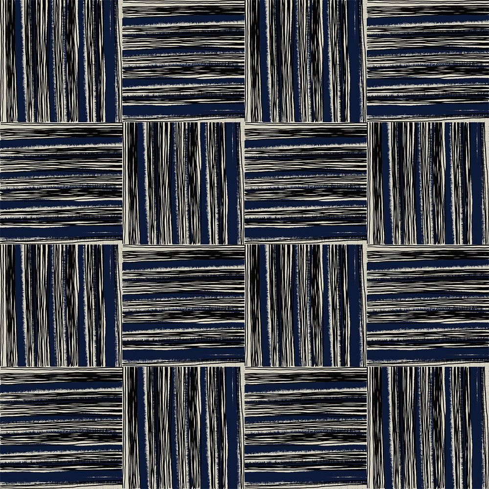 Papiers peints - Feuille de papier peint n°4 - Nara Minuit - JOLI JOUR PARIS