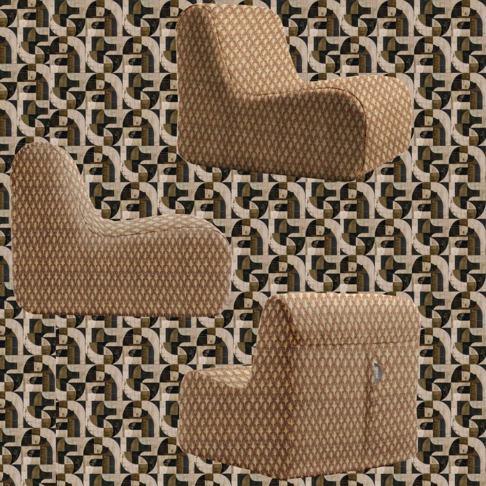 Canapés - Chauffeuse Pop Ocre - Maison Jeudi x Joli Jour Paris - JOLI JOUR PARIS