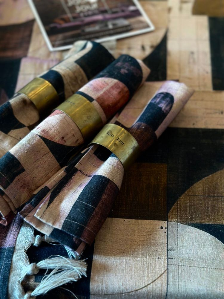 Nappes - Nappe Dandy terracotta - JOLI JOUR PARIS