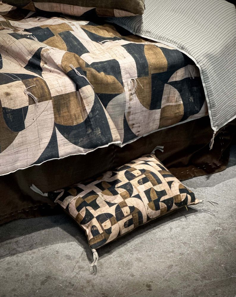 Plaids - Chemin de lit Dandy terracotta - JOLI JOUR PARIS