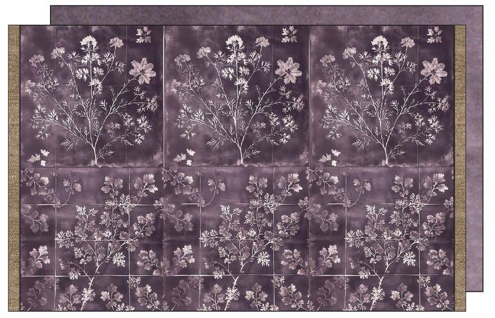 Coussins - Housse de coussin Herbier Lilas - grand rectangle - JOLI JOUR PARIS