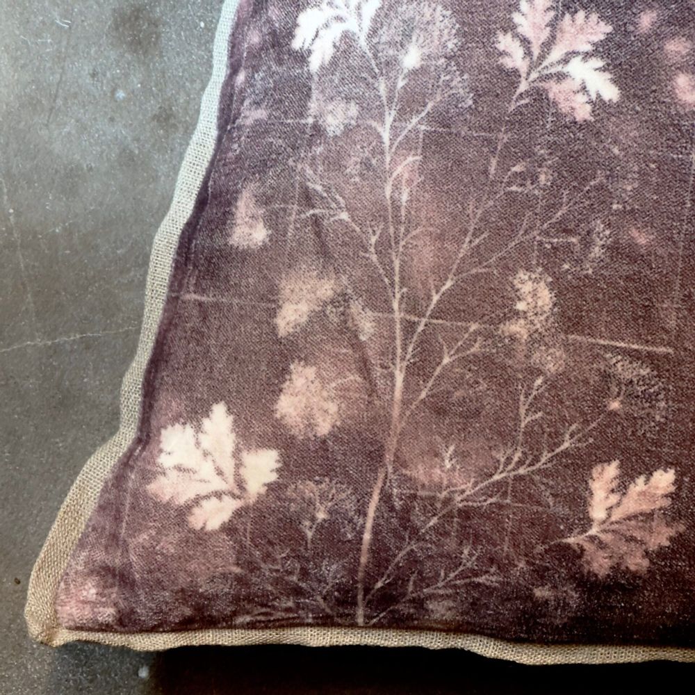 Coussins - Housse de coussin Herbier Lilas - grand rectangle - JOLI JOUR PARIS