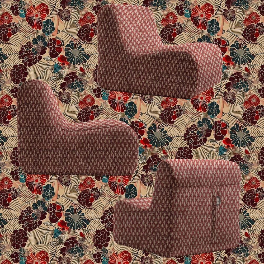 Sofas - Pop Rouille firechair - Maison Jeudi x Joli Jour Paris - JOLI JOUR PARIS