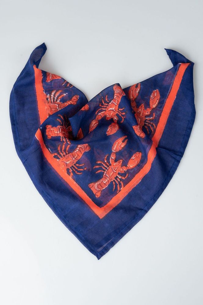 Sarongs - Lobster Bandana - KORES ACCESSORIES