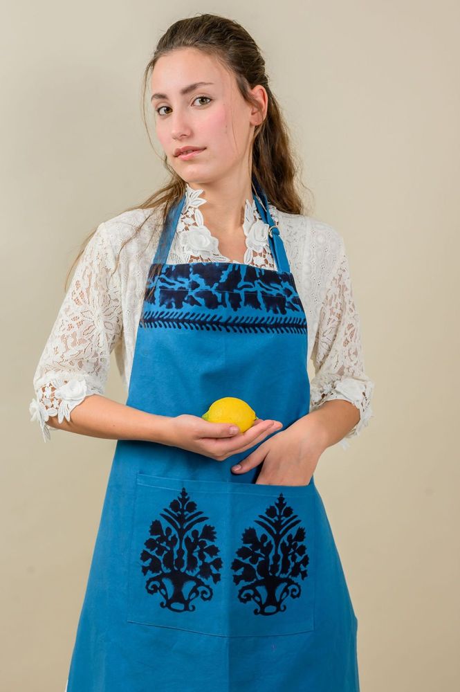 Tabliers de cuisine - Skyrian Blue Apron - KORES ACCESSORIES