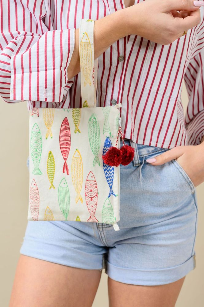 Bags and totes - Color Fish Pouch Bag - KORES ACCESSORIES