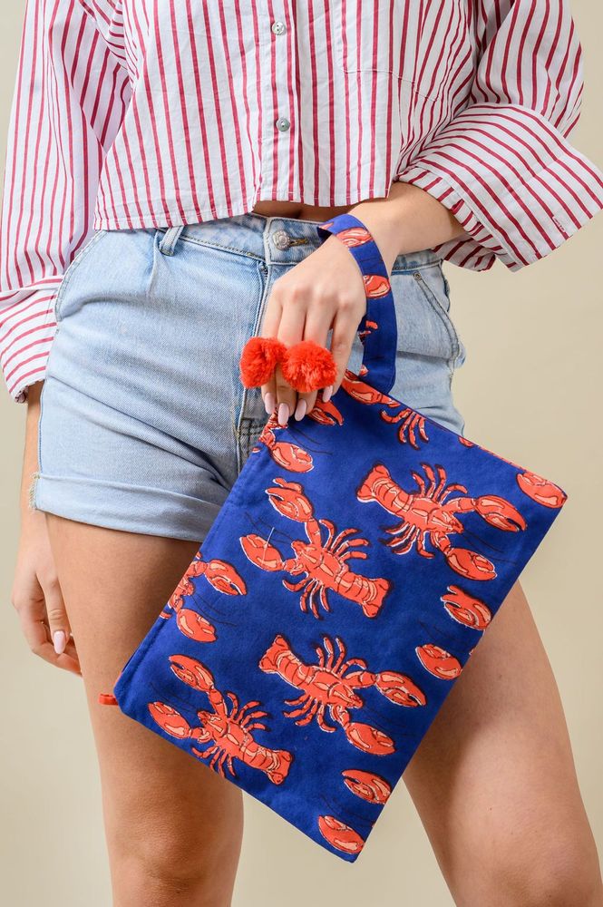 Bags and totes - Lobster Wristlet Bag - KORES ACCESSORIES