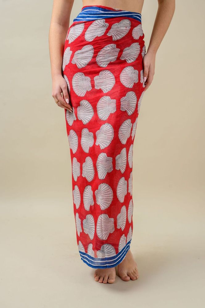 Foulards et écharpes - White Shell Scarf - KORES ACCESSORIES