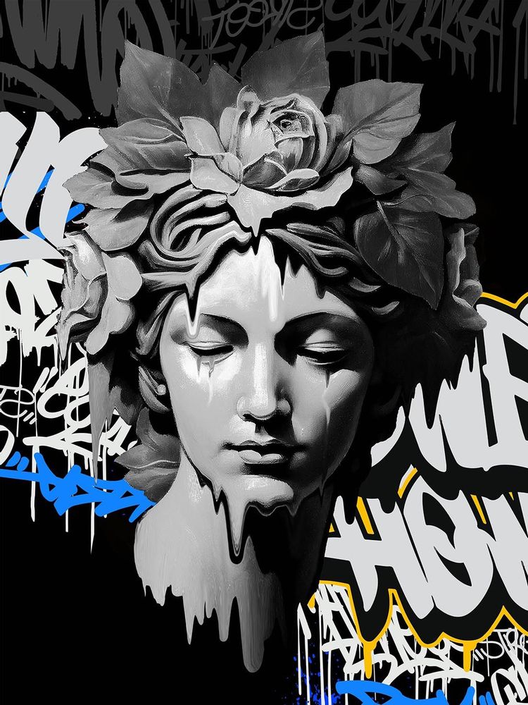 Poster - Dikhotomy collection - BLUE SHAKER