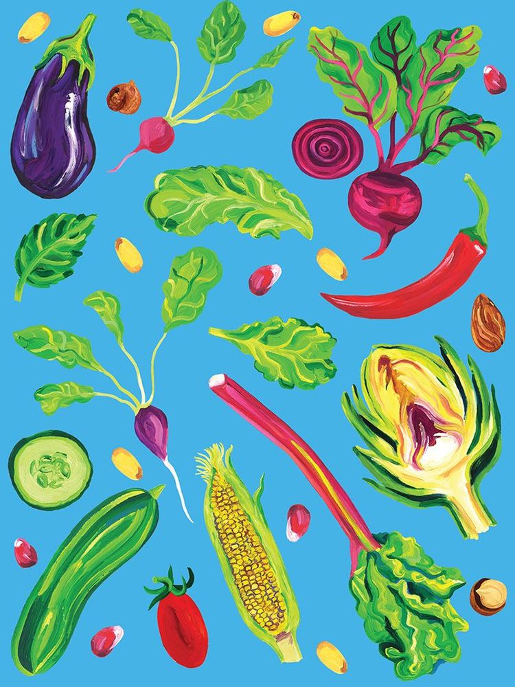 Poster - Alice Straker Collection - BLUE SHAKER