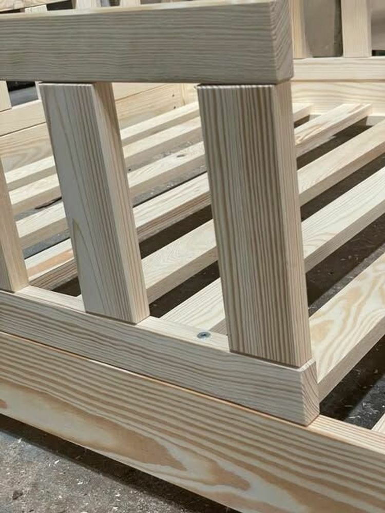 Lits - Lit Montessori House en bois. Lit de maison pour enfants. Style scandi - WELLDONE® DOBRE RZECZY