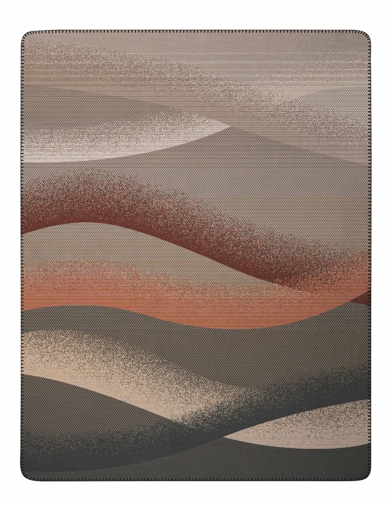 Throw blankets - Throw Desert Wave - BIEDERLACK