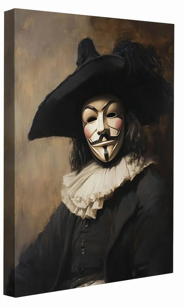 Poster - Historical Portraits Collection - Virtual Reality - BLUE SHAKER