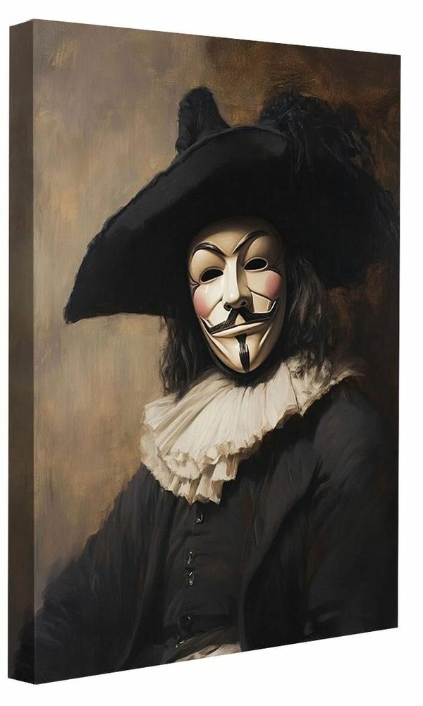 Poster - Historical Portraits Collection - Virtual Reality - BLUE SHAKER