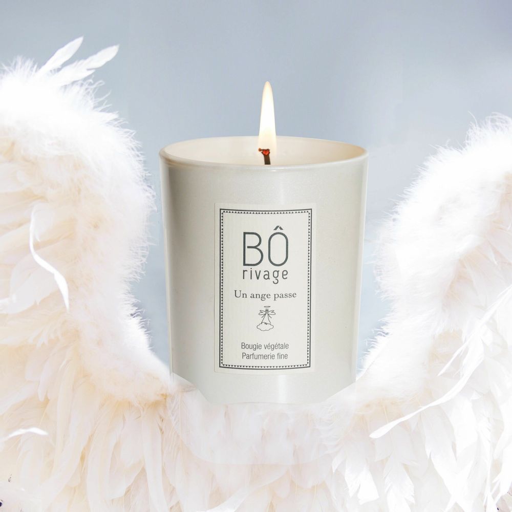 Bougies - Bougie Un ange passe - BÔRIVAGE