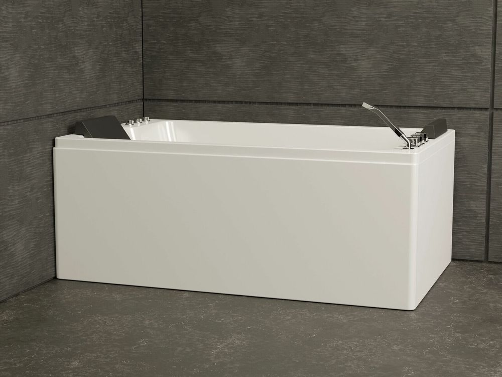 Baignoires - Baignoire balnéo BRAVA DUO Jets 2 places L.170 x l.100 cm, SPALINA - SPALINA