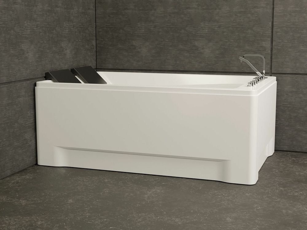 Baignoires - Baignoire balnéo TONSAY DUO Jets 2 places L. 180 x l. 120 cm, SPALINA - SPALINA