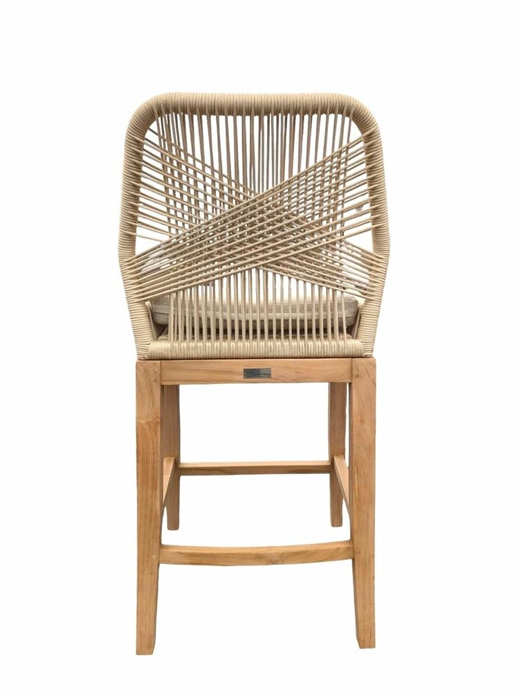 Lawn armchairs - Bar chair\" Lisa Bar\” (H 75/115 cm) - BALINAISA