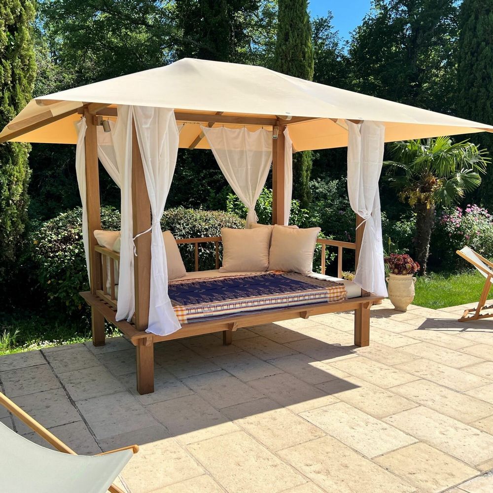 Gazebos - HEARTBREAKER - Gazebo, daybed, garden bed, relaxation area, shade - HONEYMOON