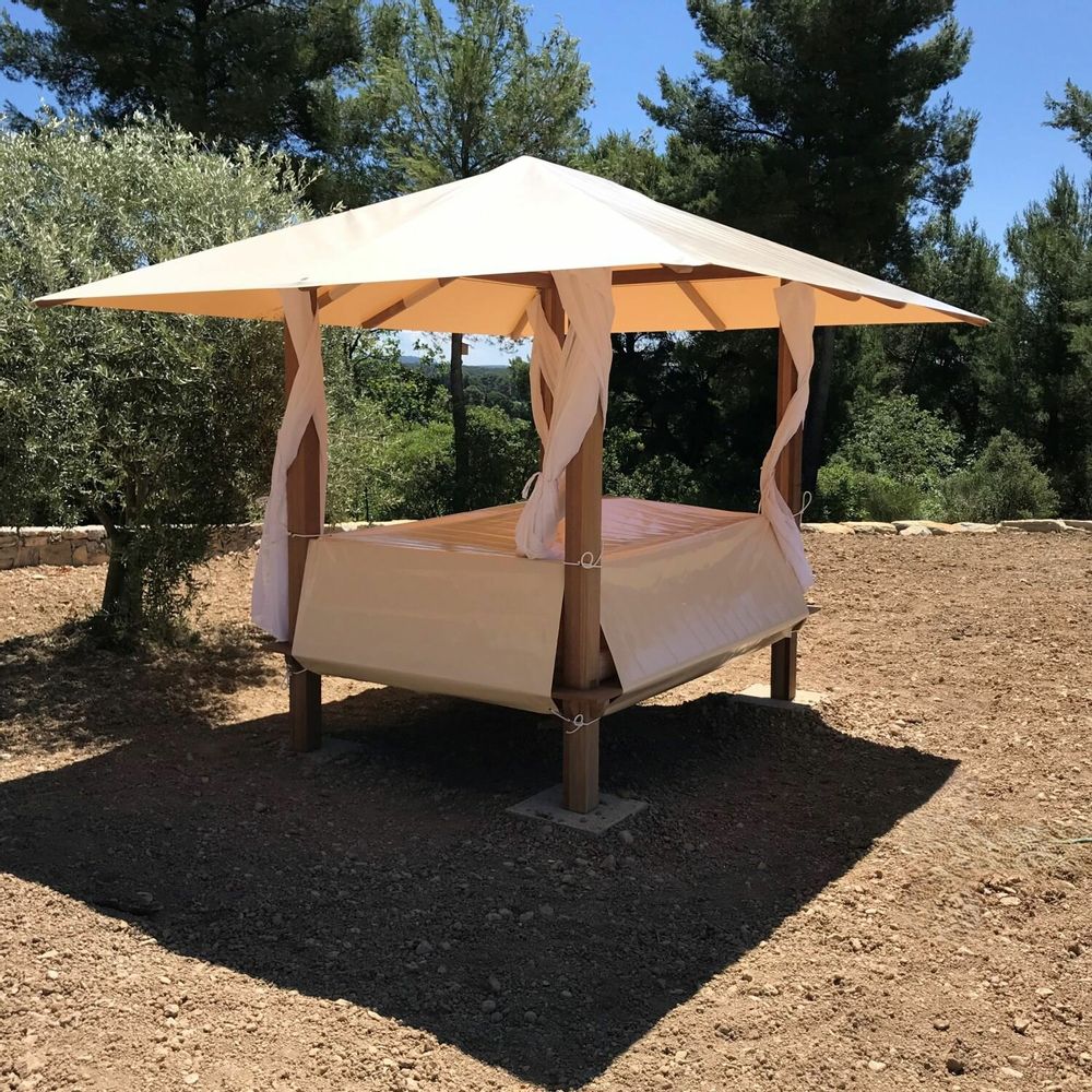 Gazebos - HEARTBREAKER - Gazebo, daybed, garden bed, relaxation area, shade - HONEYMOON