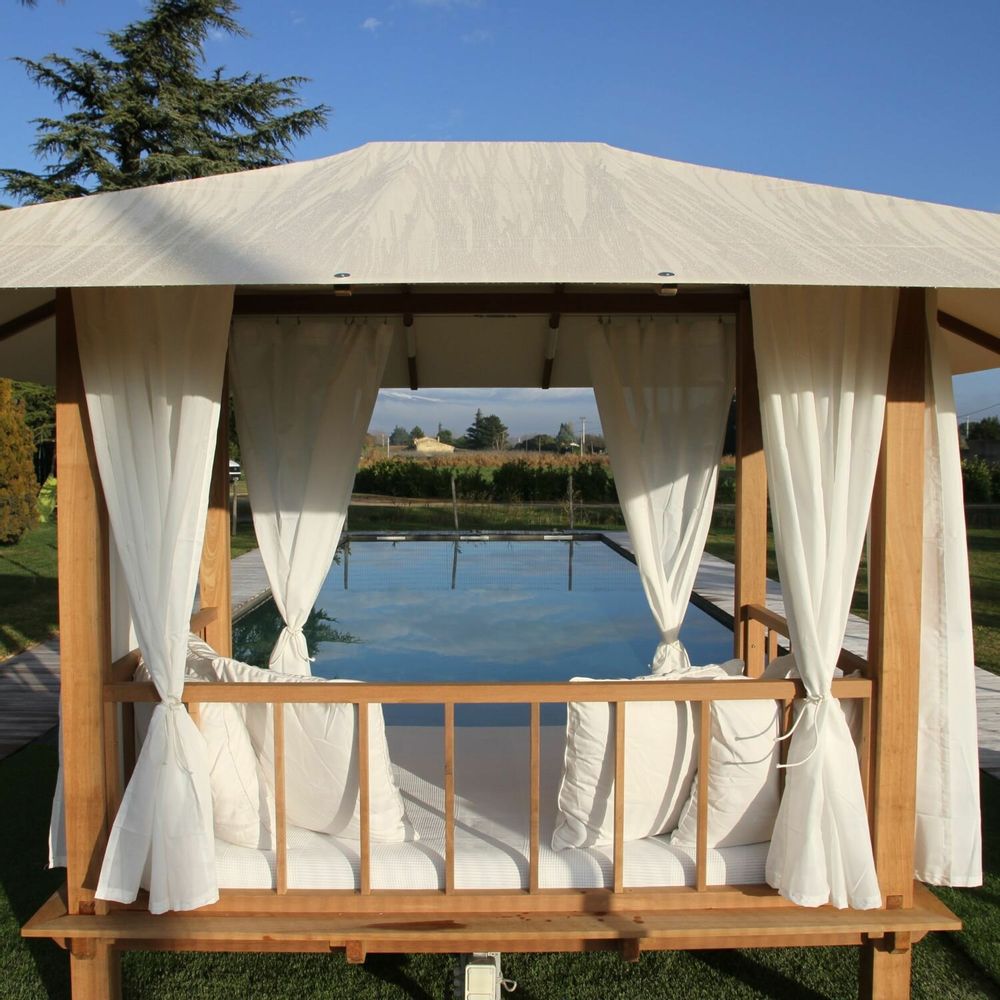 Gazebos - HEARTBREAKER - Gazebo, daybed, garden bed, relaxation area, shade - HONEYMOON