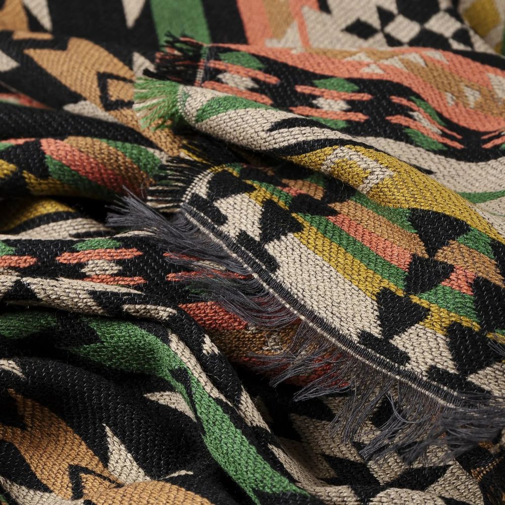 Scarves - Orange GINO woven scarf - MONSIEUR CHARLI