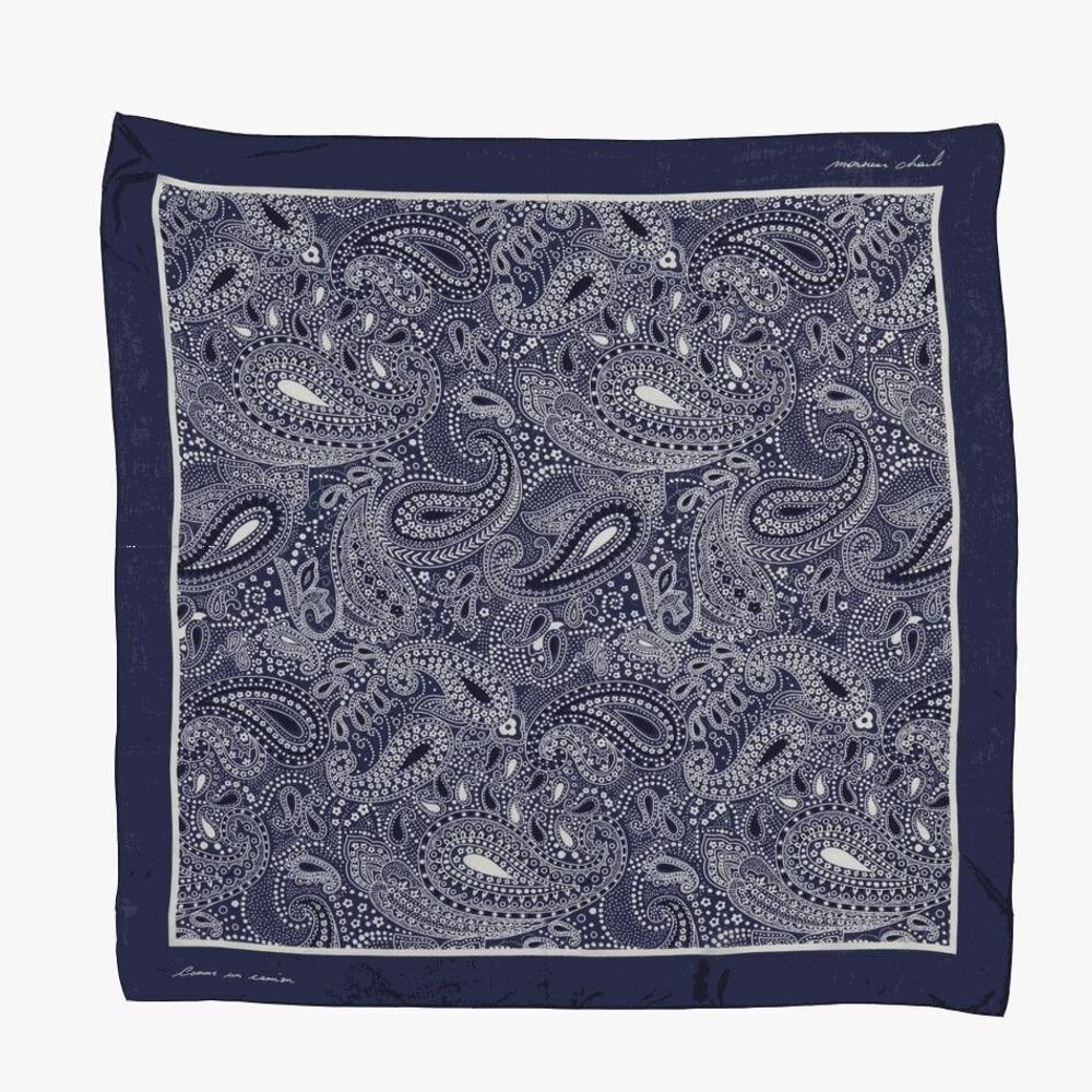 Foulards et écharpes - Maxi Bandana en laine et modal BANDITO - MONSIEUR CHARLI