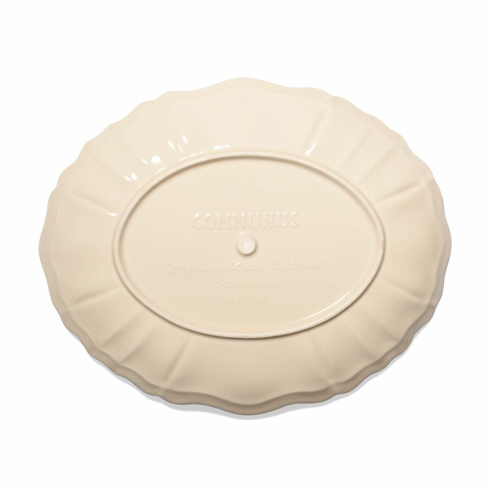 Platter and bowls - Oval plate - Communus - MARUMITSU POTERIE