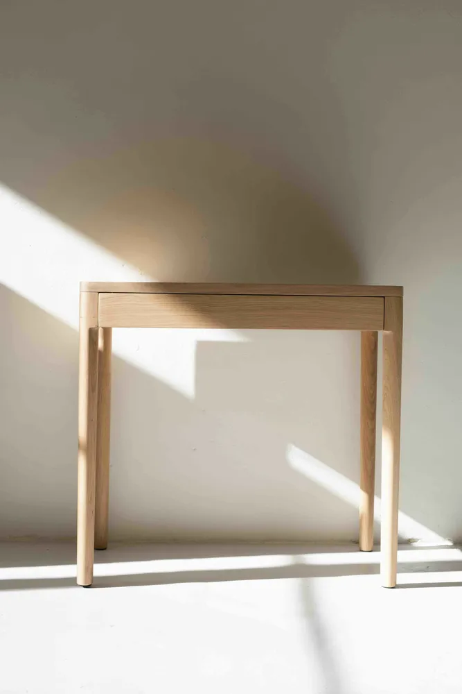 Console table - The Minimalist Modern FRONT sideboard - Walnut wood - MOR