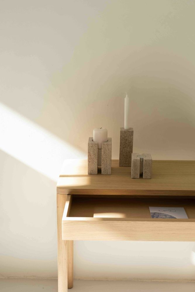 Console table - The Minimalist Modern FRONT sideboard - OAK wood - MOR