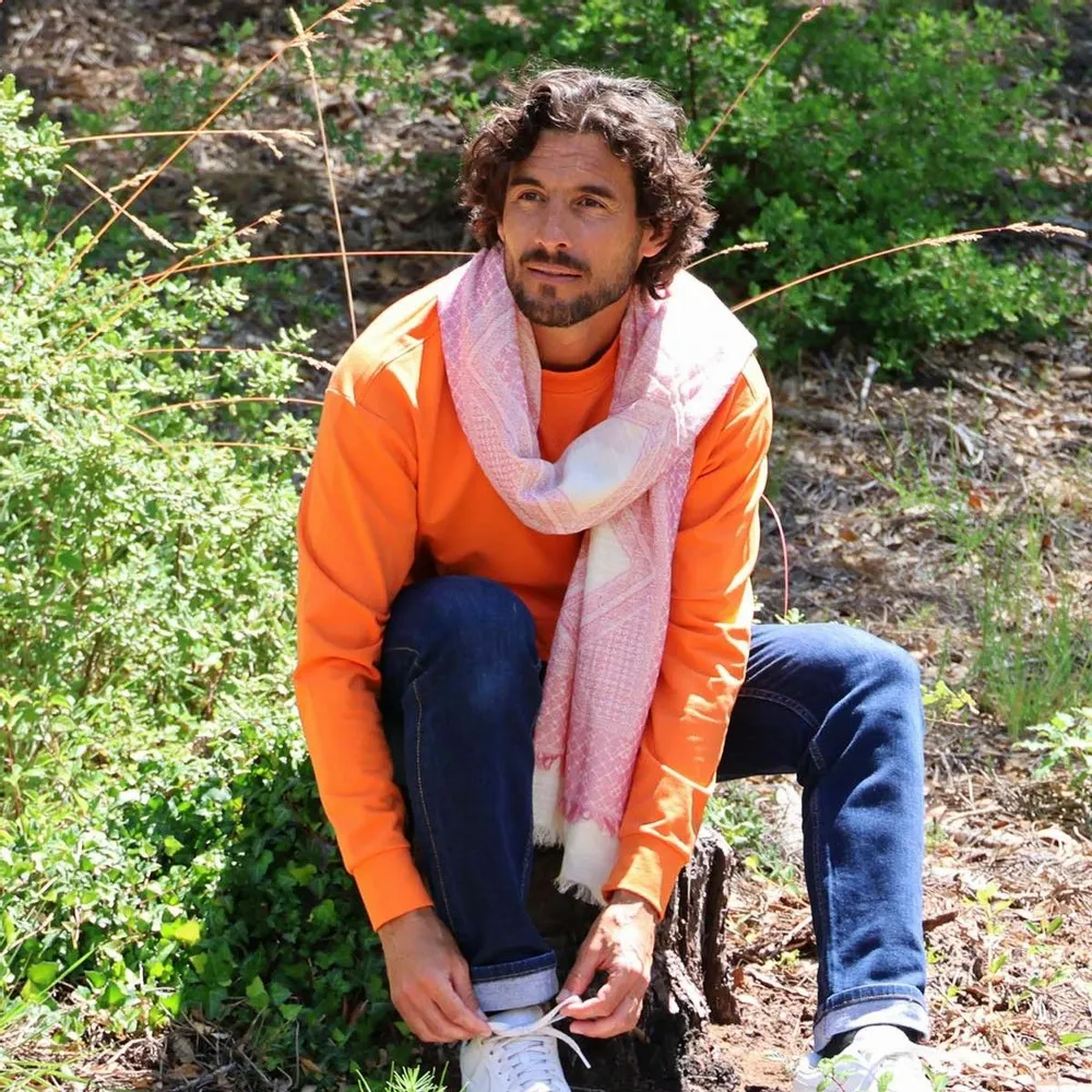 Scarves - ARTHUR cotton scarf - MONSIEUR CHARLI