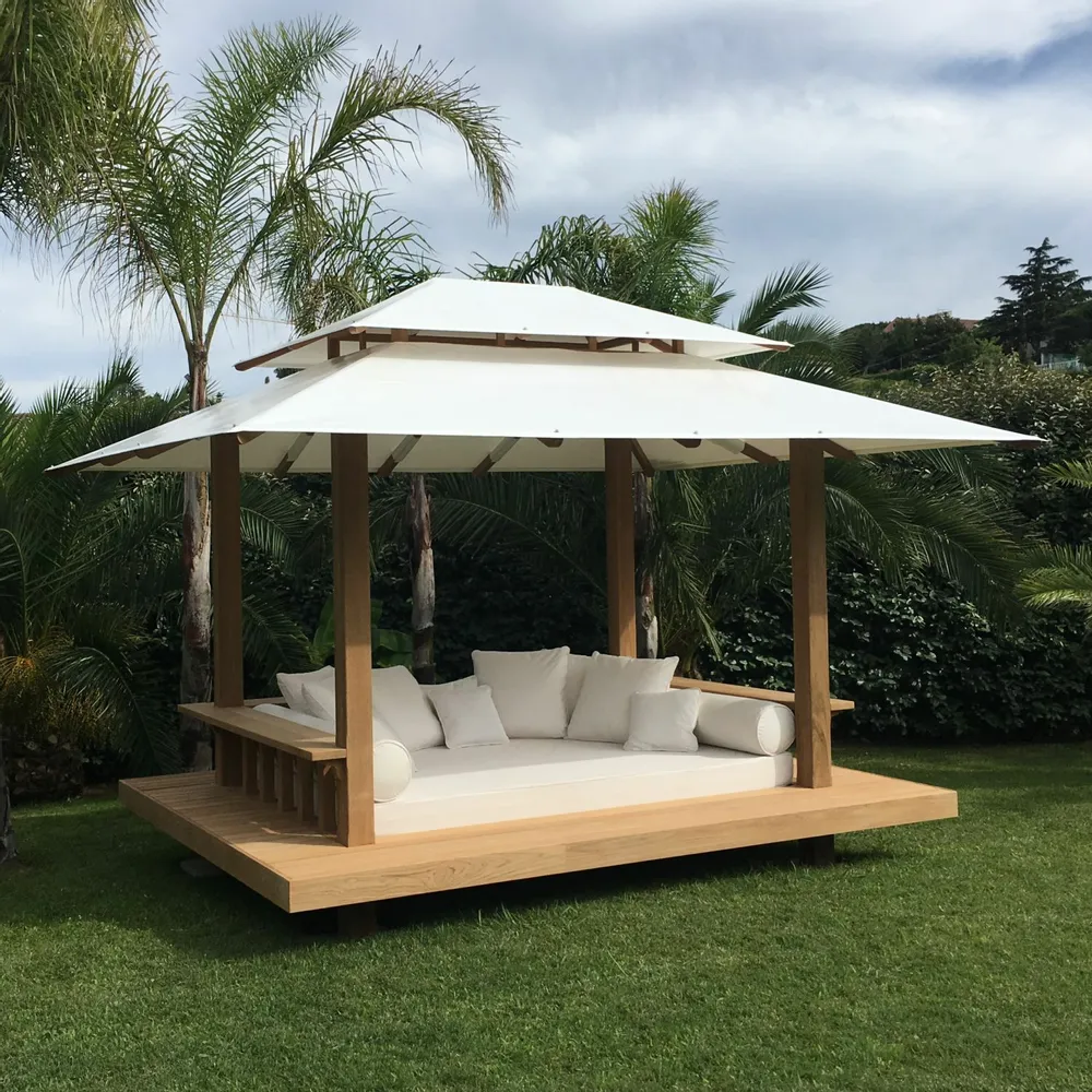 Canapés de jardin - SAVANA - Gazebo, daybed, lit de jardin, espace détente, ombrage - HONEYMOON