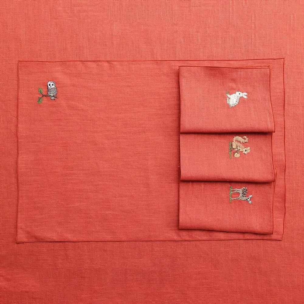 Table linen - Linen placemat | FORESTA - GIARDINO SEGRETO
