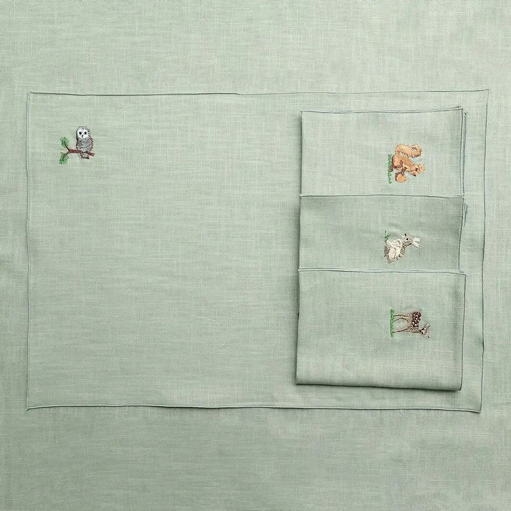 Table linen - Linen placemat | FORESTA - GIARDINO SEGRETO