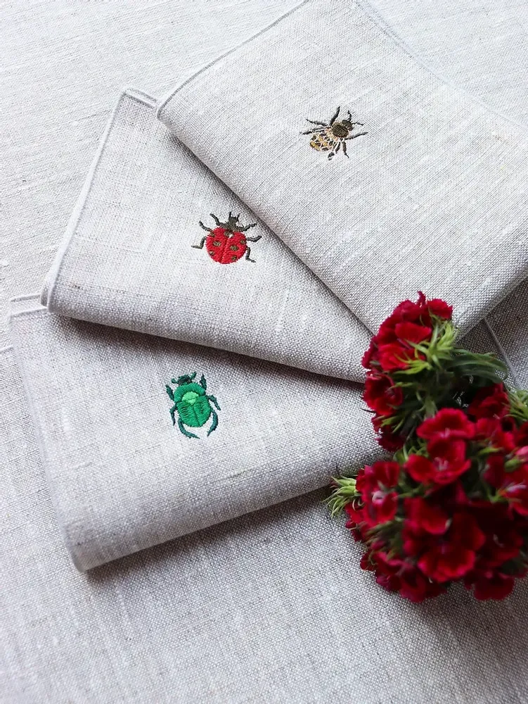 Table linen - Linen placemat | INSETTI - GIARDINO SEGRETO