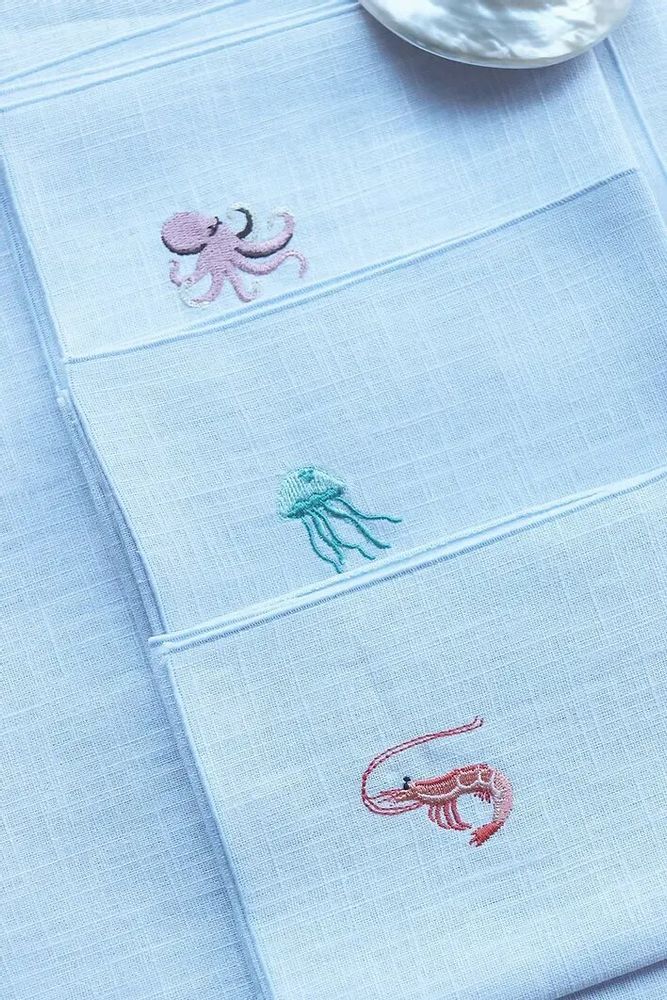 Linge de table textile - Napperon en lin | MARINA - GIARDINO SEGRETO