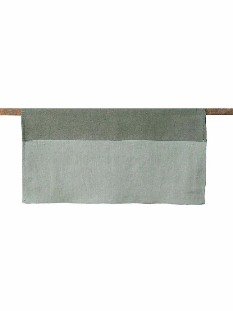 Linge de table textile - Coureur de table en lin | BICOLORE - GIARDINO SEGRETO