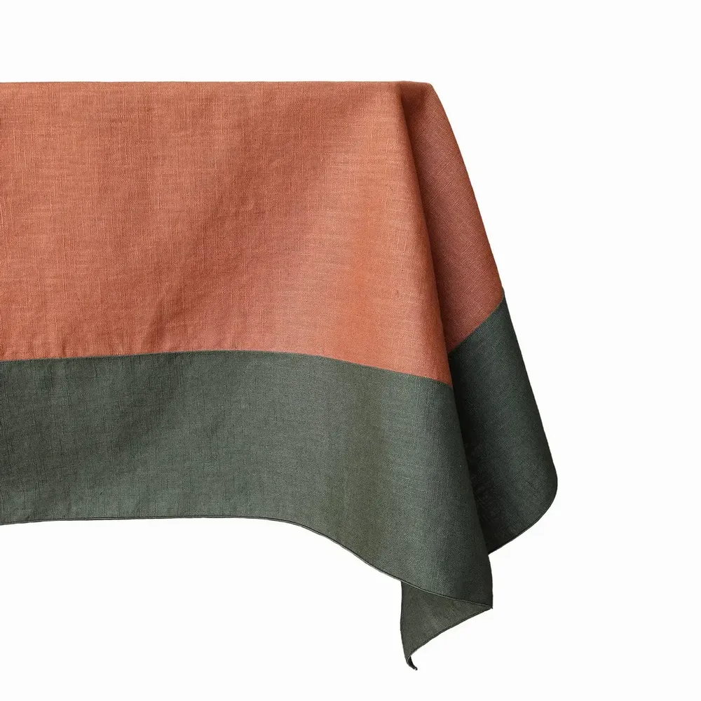 Table linen - Linen tablecloth | BICOLOR - GIARDINO SEGRETO