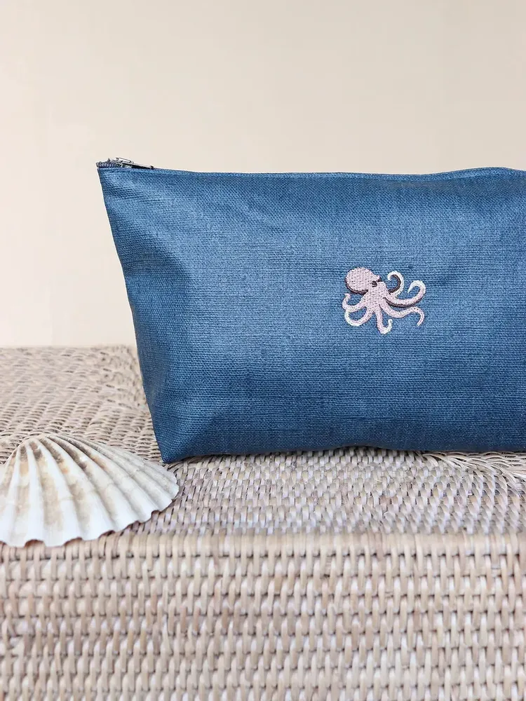 Clutches - Linen pochette | MARINA - GIARDINO SEGRETO