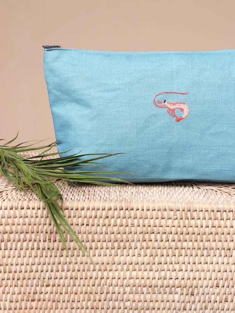 Clutches - Linen pochette | MARINA - GIARDINO SEGRETO