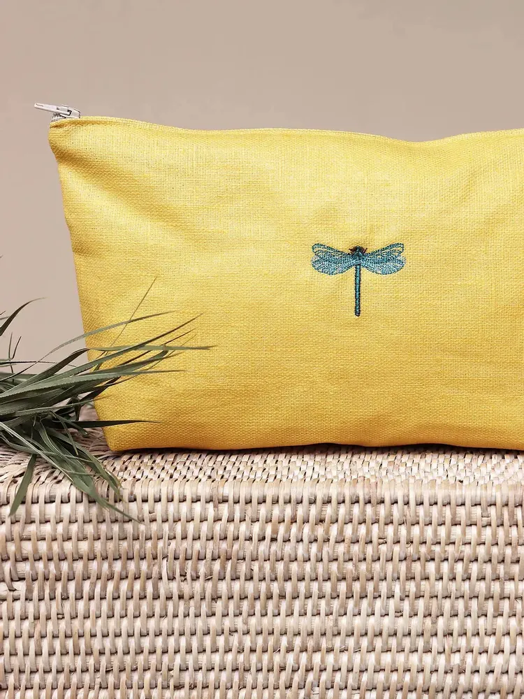 Clutches - Linen pochette | INSETTI - GIARDINO SEGRETO