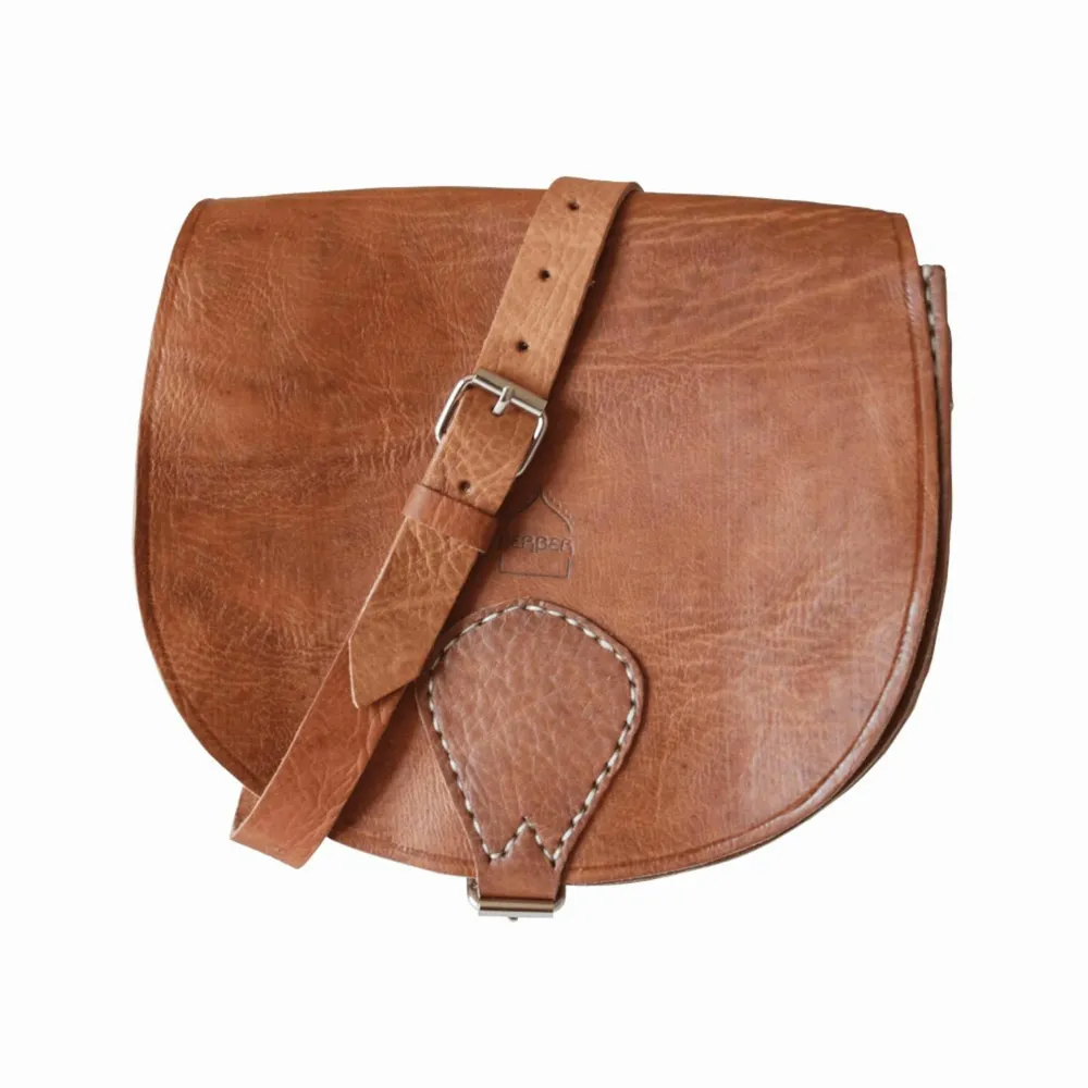 Petite maroquinerie - Grand sac de selle en cuir - BERBER LEATHER