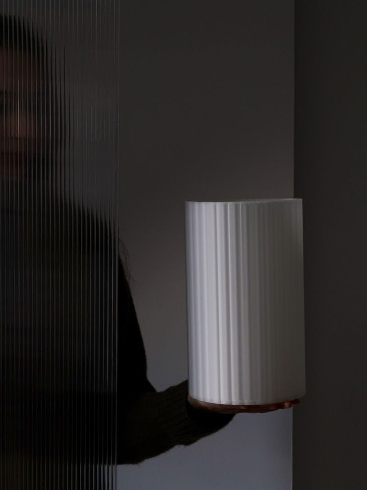 Ceiling lights - HANGING LAMP - MIZAR LONG - MENDELEK STUDIO