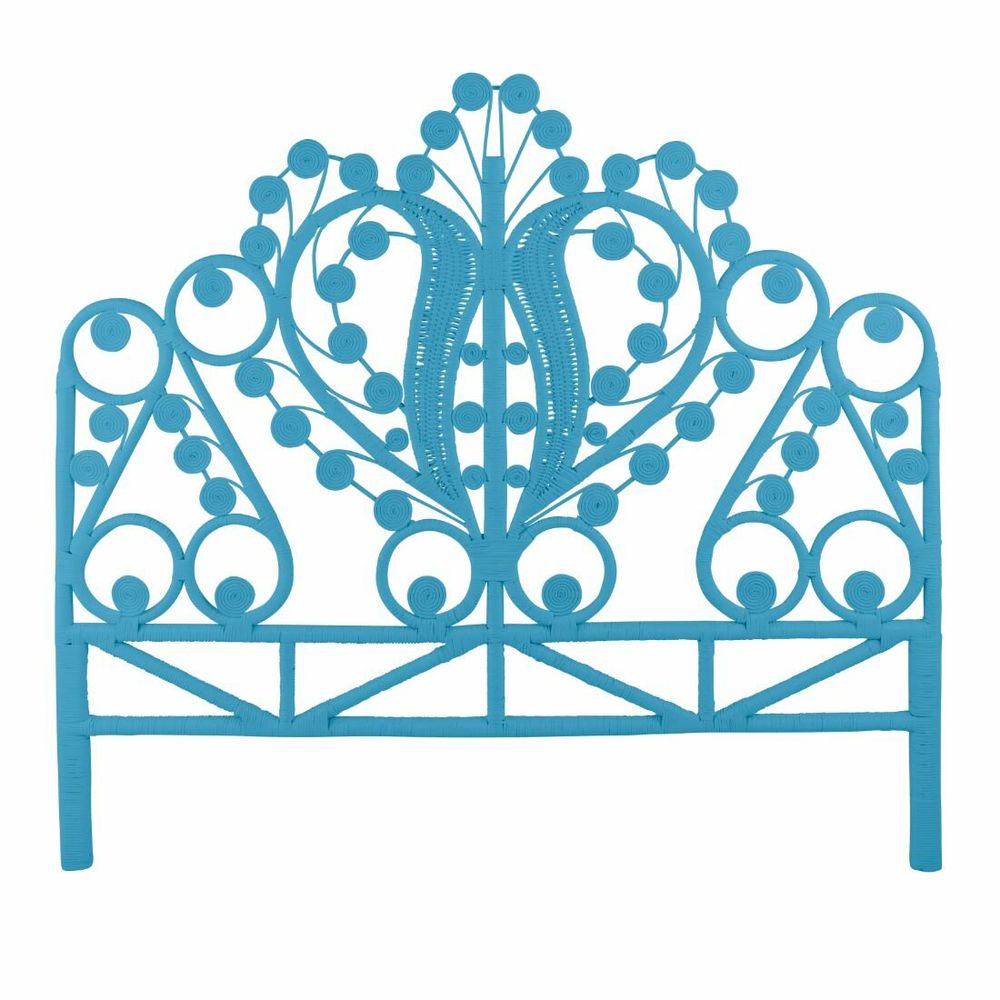 Lits - Tête de lit MAHARAJA en rotin naturel - KOK MAISON