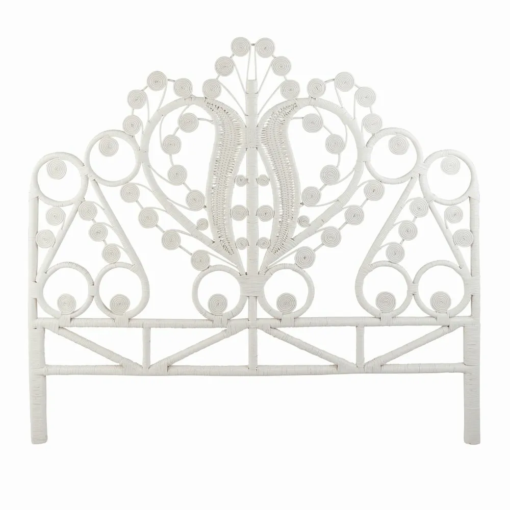 Beds - MAHARAJA rattan headboard - KOK MAISON